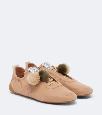 Chlo&eacute; Chlo&eacute; Chlo&eacute; Kick suede sneakers
