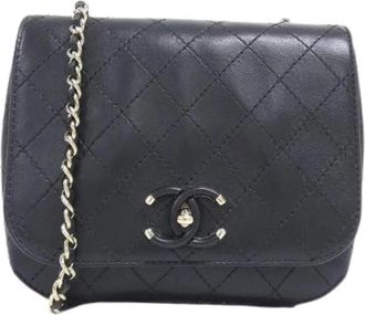 Chanel Borsa a spalla in pelle di vitello Pre-owned - - Pre-owned - Donna - Nero - ONE SIZE