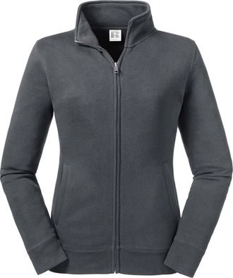 Russell Athletic Russell Dames/dames Authentieke Sweat Jacket (Convoy Grijs Effen)