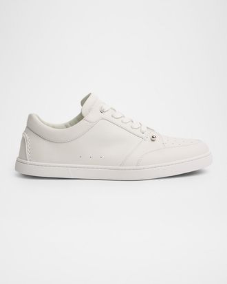 Christian Louboutin Men & apos;s Chambelisneak Leather Low-Top Sneakers