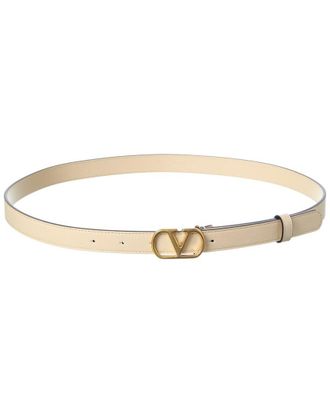 Valentino Vlogo Signature Leather Belt