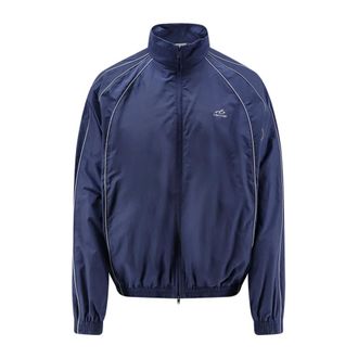 Balenciaga Training Jackets, male, Blue, Size: L Bodies Tracksuit Jacket