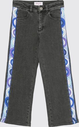 Pucci Jeans Pucci in denim stretch con stampa