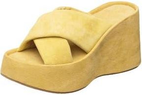 Antelope Emma Platform Sandal in Mustard at Nordstrom Rack, Size 6