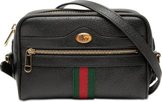 Gucci Pre-owned Gucci Mini Calfskin Web Ophidia Crossbody Ladies 0LLVGMR2YFOJ41ZN