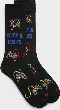 Hot Sox Mens Control Issues socks