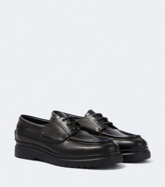 Tod's Leather boat shoes