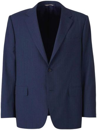Canali pinstriped blazer - Blue