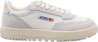 Autry Mesh And Suede Sneakers