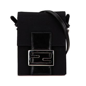 Fendi Pre-owned Fendi Mini Nylon FF Lock Crossbody Ladies 0V753GA2617TMRTX