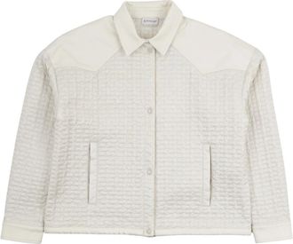 Moncler Dames, Jassen, Beige, Maat: S