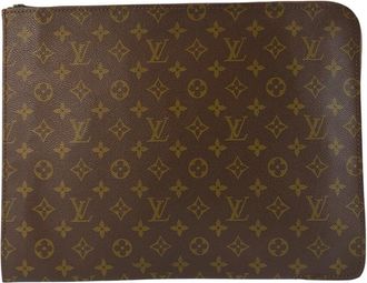 Louis Vuitton Monogram Clutch Bag (Authentic Pre-Loved)