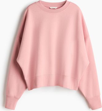 H&M Oversized Sweatshirt - Pink