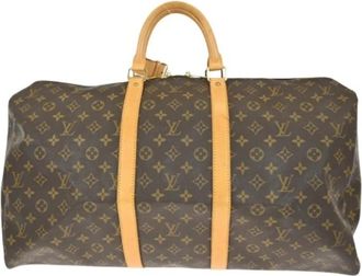 Louis Vuitton Pre-owned Weekend Bags, unisex, Brown, Size: ONE SIZE Pre-owned Weekend Bag