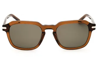 Ferragamo SF1089SN Acetate Square Sunglasses - Brown
