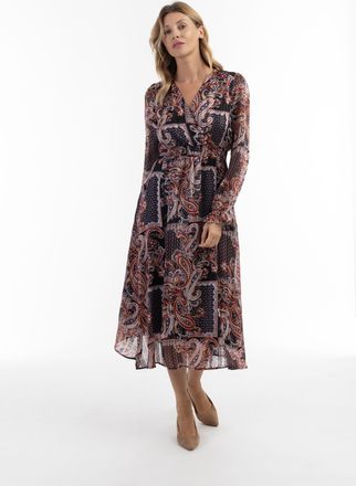 Usha paisley print maxi dress nowles