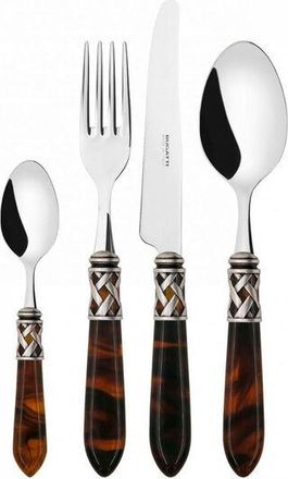 Bugatti 24 Piezas En La Galer&iacute;a De Cubiertas De Cajas Tortuga Transparente Aladdin Ghiera Argento Antico Bugatti