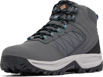 Columbia Wanderschuh COLUMBIA TRANSVERSE HIKE WATERPROOF, Herren, Gr. 40,5, dunkelgrau, cloudburst, Leder, Schuhe Wanderschuh, wasserdicht