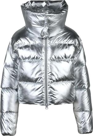 Save The Duck Donald Puffer Jacket - Dames - Winterjassen - Grijs - M - Leer - Jassen