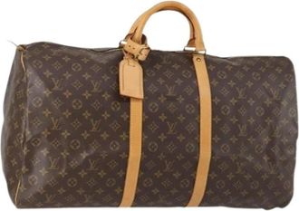 Louis Vuitton Pre-owned Weekend Bags, female, Brown, Size: ONE SIZE Pre-owned Weekend Bag