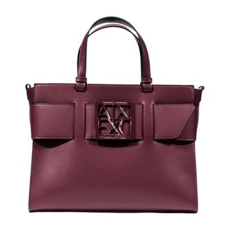 A|X Armani Exchange Handbags, female, Purple, ONE SIZE, Womens Bag Spring/Summer Collection