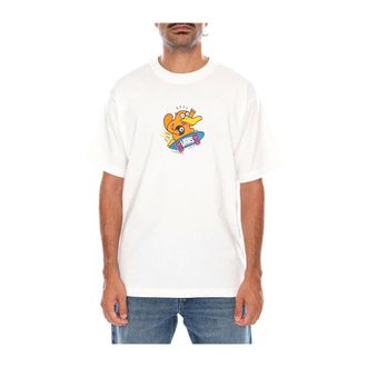 Vans Boondabura SS T-shirt - Heren - Tops - Wit - Maat: S Katoen