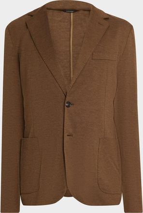 Loro Piana Mens Sunset Cashmere Silk Sports Jacket