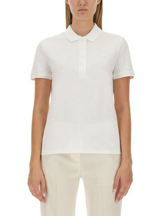 Lacoste Polo Con Logo-Donna