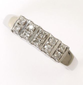 C&A Platinum Platinum 900 Band Ring (Pre-Owned)