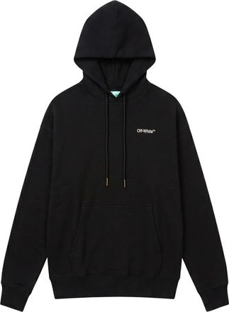 Off-white Hooded Sweatshirt - Heren - Hoodies - Zwart - XS - Katoen - Hoodies & sweatvesten