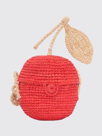 BONPOINT Borsa Laney in rafia crochet lavorata a mano