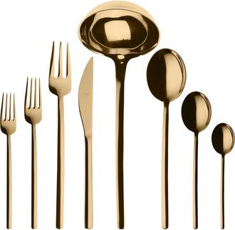 Mepra Due Flatware Set - 43 Pieces in Gold at Nordstrom