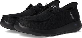 Skechers Go Walk Max Hands Free Slip-in Mens Walking Shoes Black : 8.5 D - Medium, Synthetic