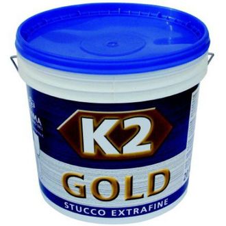 K2 Stucco in Pasta Extra Fine Gold 20 Kg specifico per Interni