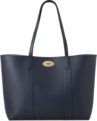 Mulberry Bayswater Leather Tote in Night Sky/Poplin Blue at Nordstrom