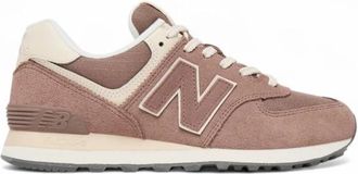New Balance Iconisch 574 Model Hybride Ontwerp - Dames - Sneakers - Bruin - 36 1/2 EU - Su&egrave;de - Schoenen