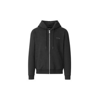 John Richmond Sweatshirt met rits - Heren - Sweatshirts & Hoodies - Zwart - Maat: M