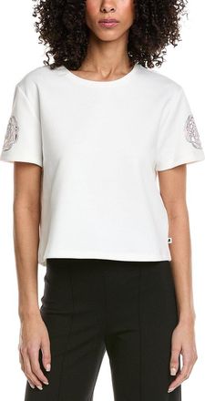 Karl Lagerfeld Karl Lagerfeld Floral Sleeve Top