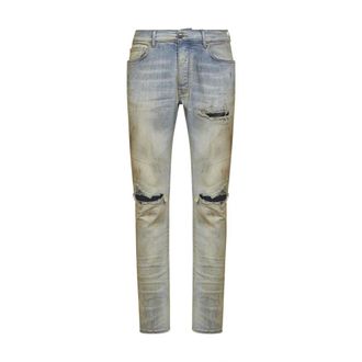 Amiri Straight Jeans, male, Gray, Size: W32 MX1 Jean