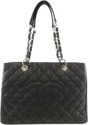 Chanel Pre-owned Caviar Skin Shoulder Bag - Dames - Vintage Shopper - Zwart - ONE Size - Leer - Vintage