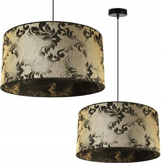 OEM L&aacute;mpara Colgante, L&aacute;mpara De Techo, Pantalla, Patr&oacute;n Dorado