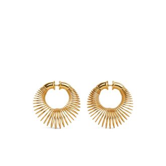 Alaia Small Spiral Hoop Earrings