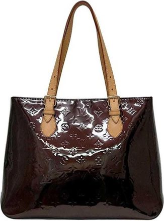 Louis Vuitton Amarante Monogram Vernis Tote Bag (Pre-Owned)