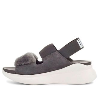 UGG (WMNS) UGG Silverlake Gray Sandals 1101919-CHRC