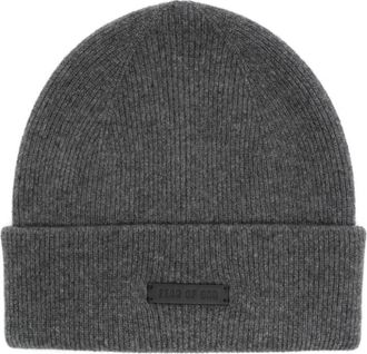 Fear of God Granite Beanie Mut - Heren - Hoeden - Grijs - ONE Size - Kasjmier - Accessoires