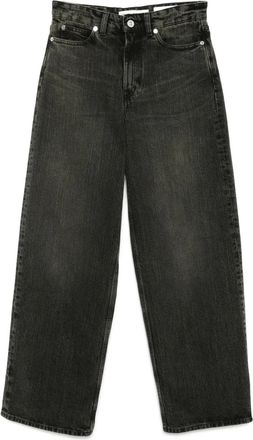 Our Legacy Jeans dritti a vita media - Nero