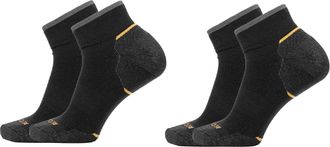 Rei Co-Op Swiftland Run Quarter Socks - 2 Pairs Black XL
