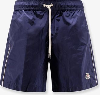 Moncler Boxer mare in nylon con patch logo laterale - MONCLER - gender_Man