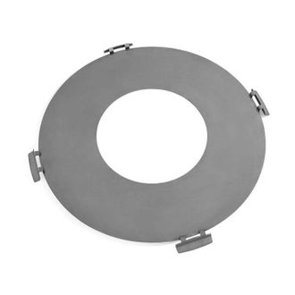 Cook King Barbecue Piastra per braciere in acciaio inox da 82 cm con 4 manici