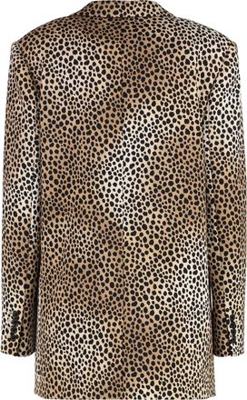 Michael Kors Womens Single-breasted Two-button Blazer - Tan - Size EU 38 (Womens)